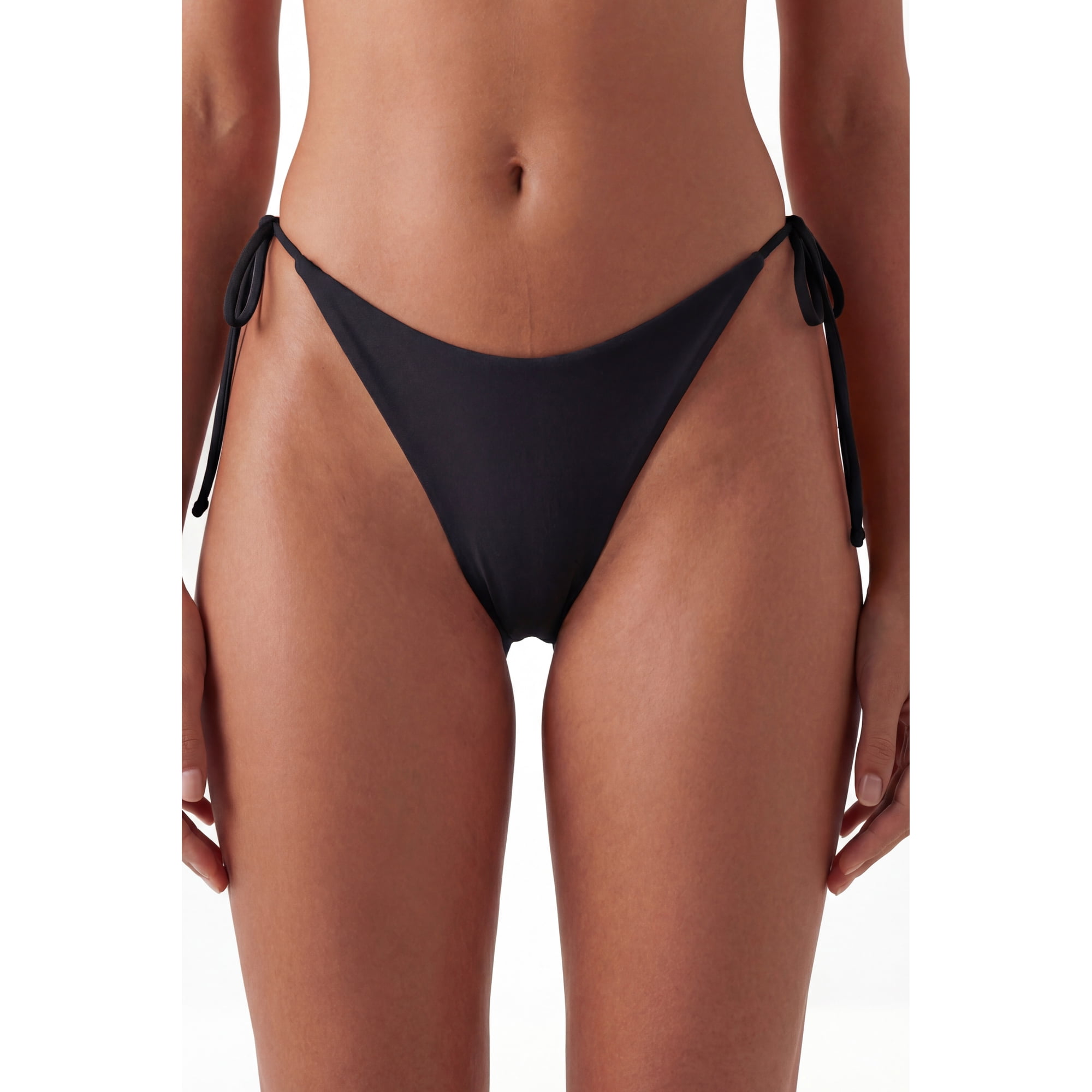 Samia - Bikini Colales Con Amarras Negro