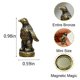 thumbnail image 2 of Set de adorno decorativo para bisagra de puerta WLHYHH, remate decorativo de gato y gárgola, 2 of 7