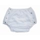 thumbnail image 1 of Pantalones de Incontinencia Haian Talla Mediana Blanco con Broches de PVC, 1 of 5