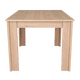 thumbnail image 4 of Mesa De Comedor Con Capacidad Para 4 Puestos 75,6 x 120 x 88 Cm Café, 4 of 7