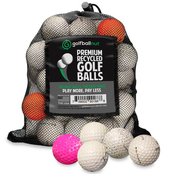 Paquete de 48 bolas de golf usadas GolfBall Nut, calidad AA