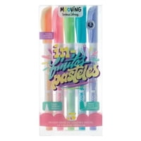 Set De 5 Lapices Tiralineas Colores Pastel Premium 1 Un  Mooving
