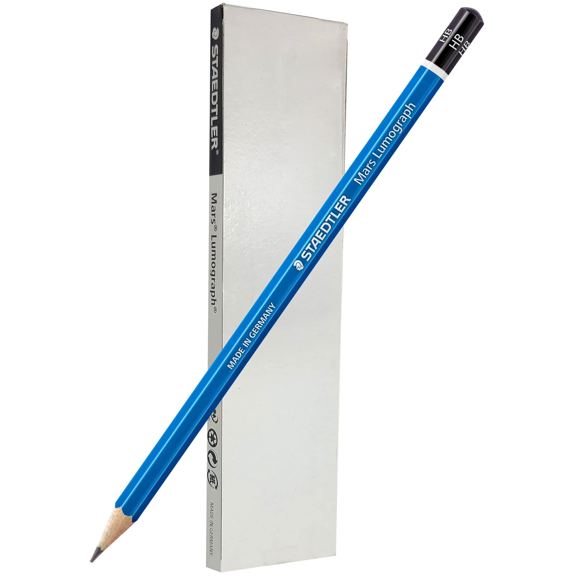Lápiz De Dibujo Staedtler Mars Lugraph Hb Graphite (paquete De 6)