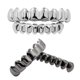 thumbnail image 4 of Juego De 2 Parrillas Chapadas En Plata De 18 Quilates Juego De Parrilla De 8 Dientes Accesorios De Vampiro De Halloween, 4 of 5