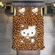 thumbnail image 2 of Brown Leopard Hello Kitty Comforter Set Soft 3 Pcs Twin Bedding Sets Thicken for All Season, 2 of 5