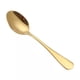 thumbnail image 1 of XmhyTop 4 Piezas Cubiertos de, Utensilios de Cocina y Cubiertos Cotidianos,Cuchara de postre,Oro, 1 of 5