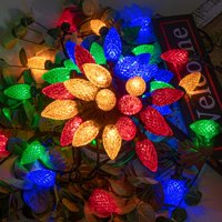 Guirnalda De Luces Navideñas Awq 100Led 24.7 M C9 Multicolor