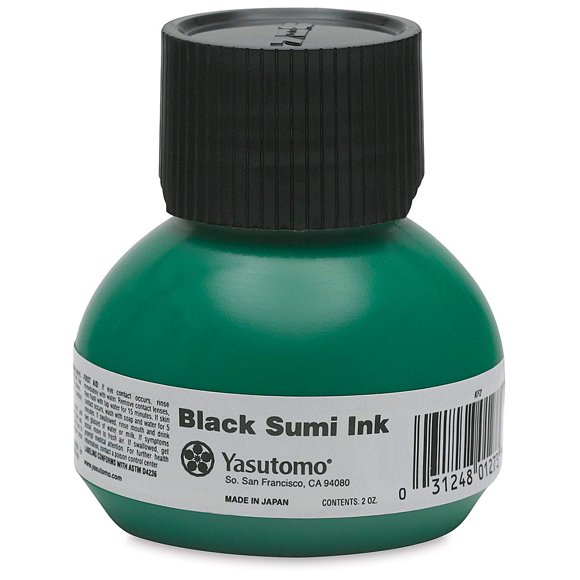Tinta líquida Yasutomo 59 ml negro (KF2)