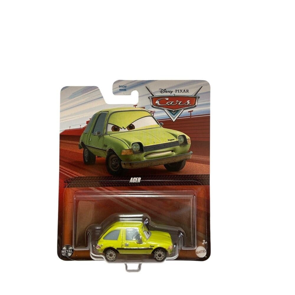 Auto De Juguete Disney Pixar Acer De Metal Fundido 6x3x3 Cm