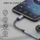 thumbnail image 2 of Adaptador TIPSEAN USB-C a conector de audífonos de 3,5 mm, paquete de 2, 2 of 6