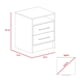 thumbnail image 5 of Velador Eter Milan y Blanco, 5 of 7