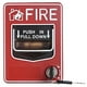 thumbnail image 1 of Estación de alarma contra incendios UHPPOTE con cable 9-28VCC, 1 of 2