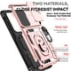 thumbnail image 2 of Funda Resistente Anillo Soporte Samsung Galaxy S25 Ultra Privacidad Cámara Montaje Magnético Oro rosa, 2 of 6