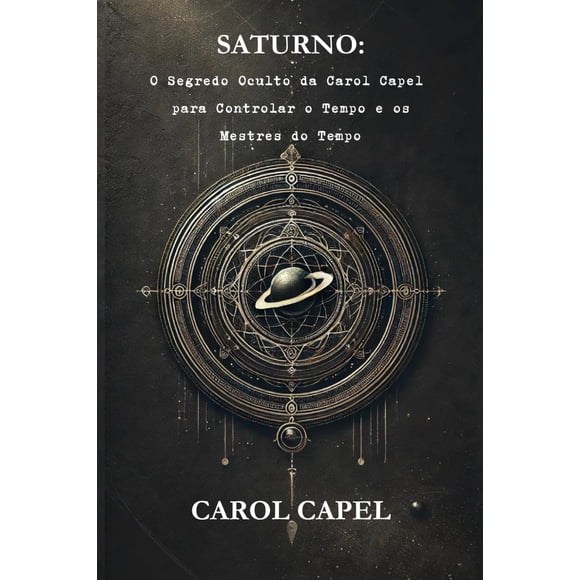 Libro Majosta Saturno – Carol Capel (Edición en portugués)