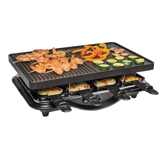 Raclette-Parrilla Hamilton Beach Negra