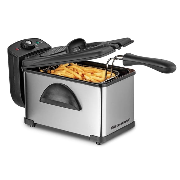 Freidora eléctrica Elite Gourmet EDF2100 2L/1500W