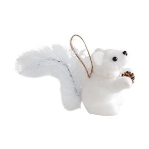 Magideal - Colgante De Juguete De Ardilla, Decoración Navideña, Adorable Adorno Decorativo Para Árbol De Navidad, Adorno Colgante Para Balcón, Dormitorio Y Jardí 12 Cm X 5 Cm X 7 Cm