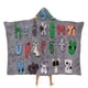 thumbnail image 1 of Manta Capa Con Capucha Desmarcar Leyenda Del Alfabeto 100x130cm, 1 of 6