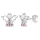 thumbnail image 1 of Aros angel de la guarda de plata 925 para niñas, 1 of 2