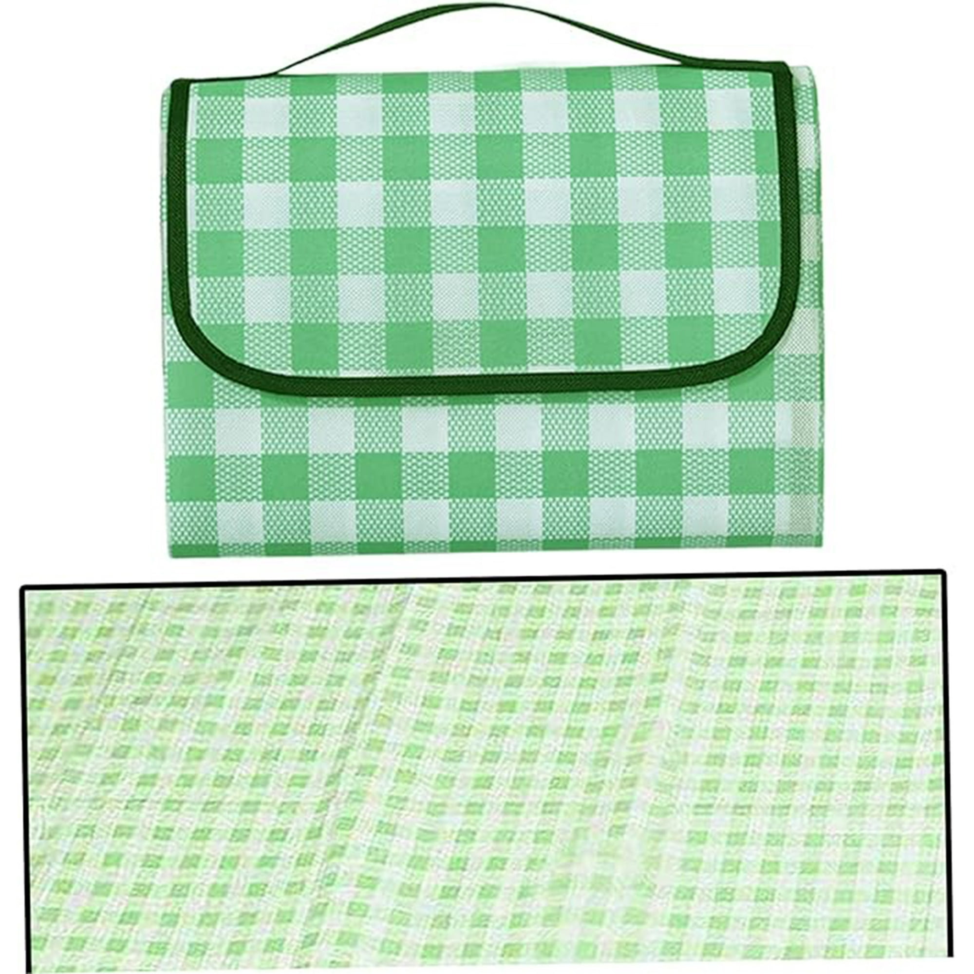 Veat00l - Manta De Picnic, Manta De Campamento De Gran Tamaño 59 X 78 Pulgadas, Plegable E Impermeable, Adecuada Para 1 - 4 Adultos Para Viajes Al Aire Libre, Camping, Senderismo (150 X 200 Cm)