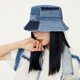 thumbnail image 4 of Sombrero de pescador GuangU Ripped Denim para mujer y hombre, clásico, 4 of 7