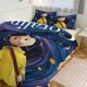thumbnail image 2 of Coraline Duvet Cover Set 3 Piece Bedding Set Double Sided Printing Decorative Comforter Cover Set, 2 of 5