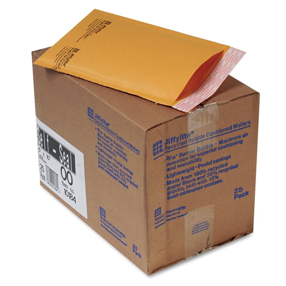 Sobres acolchados Quality Park Jiffy Lite 13x25 cm Paquete de 25