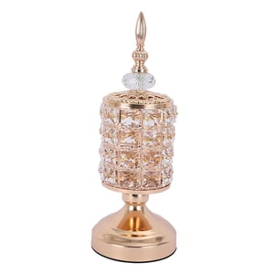 Bothyi - Portavelas De Pilar De Cristal Para Regalo De Inauguración De La Casa, Vacaciones, Bodas, 31 Cm De Alto