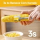 thumbnail image 2 of Herramienta tiras mazorca maíz acero pelador multifunción gadget cocina, 2 of 7