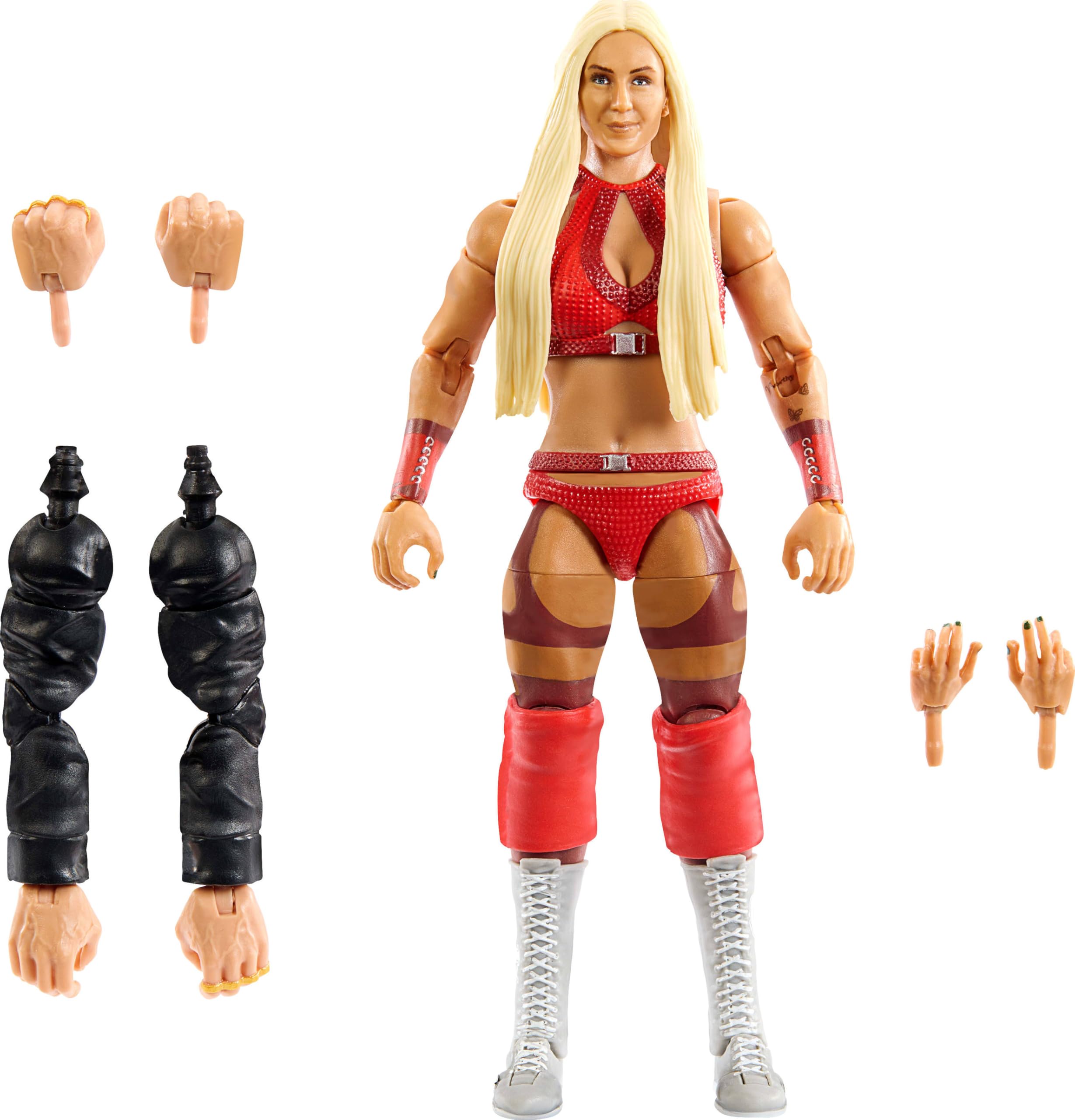 Figura De Acción Mattel Wwe Elite Collection Charlotte Flair