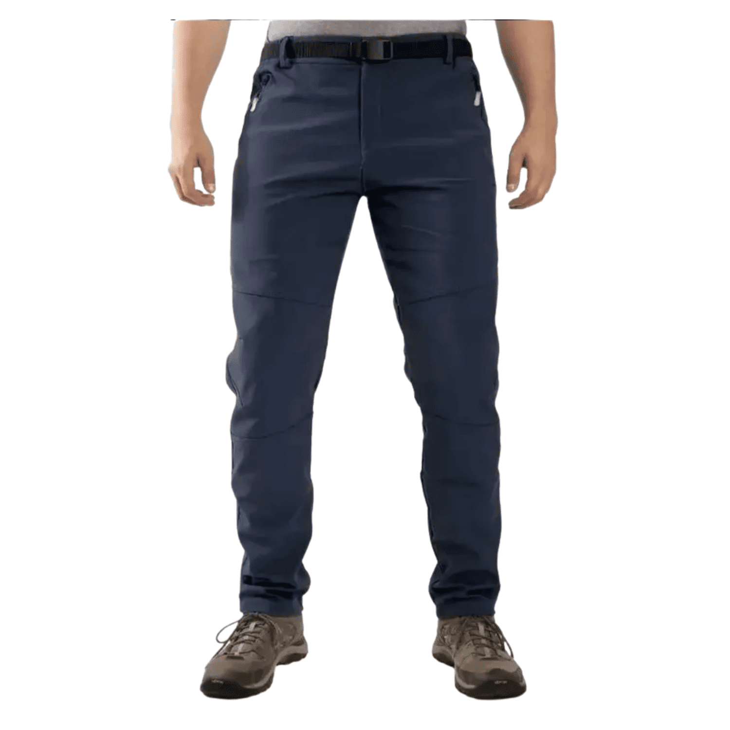 Genérico - Pantalon Softshell Hombre Termico Impermeable Con Micropolar