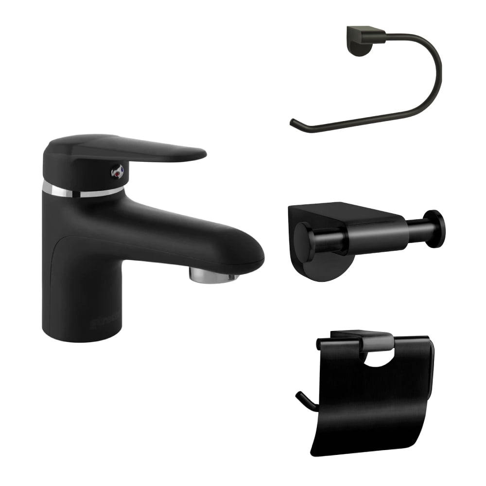 Stretto - Pack Baño Loft | Grifería + Accesorios