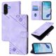 thumbnail image 3 of Funda Cartera para Samsung Galaxy A56 5G con Soporte y Ranuras, Resistente a Golpes y Rayones Morado, 3 of 5
