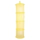 thumbnail image 5 of Organizador De Almacenamiento De Malla Colgante Compartimentos De Red Para Pared De Viaje Amarillo, 5 of 5