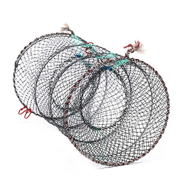 Foldable Three-Layer Shrimp Trap - Catch Shrimp, Crab, Eel, and Fish with Ease - Perfect for Outdoor Camping