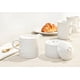 thumbnail image 4 of Juego de 4 tazas Le Creuset de gres, 400 ml, color blanco, 4 of 4
