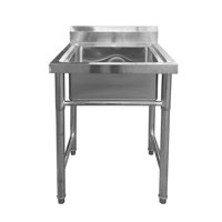 Joytek - Lavafondo De Acero Inoxidable 60X60 Cm