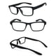 thumbnail image 1 of Lentes de Lectura VeryHobby Retro Cuadrados con Acabado Goma 2.50, 1 of 2