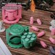 thumbnail image 2 of Juego de dados CZYY Metal Polyhedral Bullet 7 con contenedor para revólver, 2 of 7