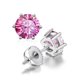 thumbnail image 2 of Aretes de Moissanita 2cttw para Mujer Hombres Color D Claridad VVS1 Aretes de Diamante Studs Aretes de Plata Esterlina S925 Aretes de Moissanita con Certificado, 2 of 9
