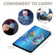 thumbnail image 4 of RoboGobo Porta Pasaporte y Cartera de Viaje Premium de Cuero PU, Funda de Pasaporte Bloqueo RFID con Ranuras para Tarjetas de Crédito, Estuche para Libro de Pasaporte para Familia 10cm × 15cm, 4 of 6