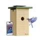thumbnail image 1 of Casita para pájaros Birdfy con cámara solar 1080P HD y visión nocturna, 1 of 9