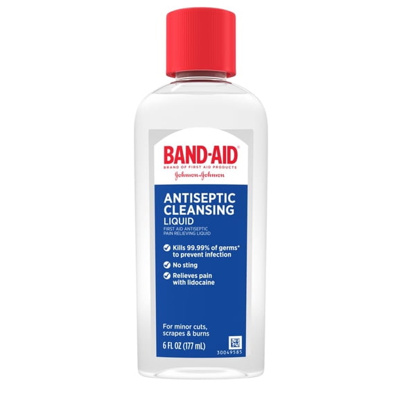 Líquido Antiséptico Band-Aid Hurt Free 177 ml
