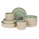 thumbnail image 1 of Juego de vajilla Gibson Elite de 16 piezas en verde menta, 1 of 7