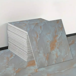 Joytek - Piso Vinílico Autoadhesivo Mármol Modern 1 Unidad De 60X60 Cm - 15 Mm