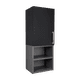thumbnail image 2 of Mueble Auxiliar Muro Baño 1 Puerta Wengue Y Plomo, 2 of 11
