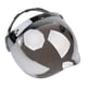thumbnail image 1 of Visera de viento de burbujas de 3 broches para motocicleta, 1 of 3