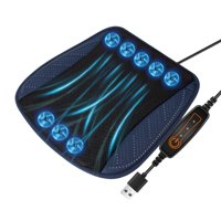 Ioensy - Cojín Genérico Para Asiento Delantero De Coche, Almohadilla De Refrigeración Por Flujo Para Casa, Oficina, Furgoneta, Color Azul