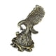 thumbnail image 3 of Decoración de Figuras de Serpiente de águila en Miniatura de Latón de La Estatua de La Escultura de Adorno de Escritorio Pequeño para La Mesa de Estan 32cmx65cm, 3 of 5