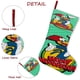 thumbnail image 5 of El Show de Pájaro Loco Tema: Calcetines de Navidad, fino lino blanco para colgar en escaleras y chimenea, decoración navideña para el hogar, regalo de Navidad.54cm×38cm, 5 of 5